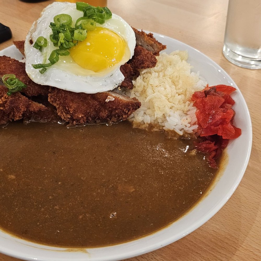 Curry Do - Chicken katsu curry with rice and fried egg - Japanese Curry Near Me - Tustin, California