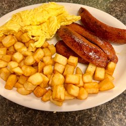 Breakfast At Valerie's - German sausage breakfast