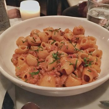 Pammy's - Lumache - Bolognese with gochujang - Italian Near Me - Cambridge, Massachusetts