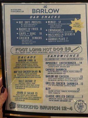 Menu photo 6 The Barlow Brooklyn, NY