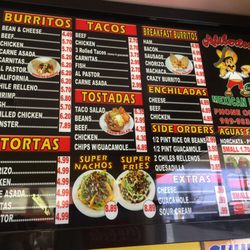Hello come on in and check out variety of our fresh Mexican food at Alibertos Jr.