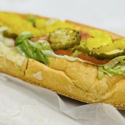 Major Wing Lee Grocery Market - Honey Turkey Hoagie with everything