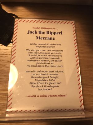 Menu photo 3 Jack The Ripperl Meerane, SN