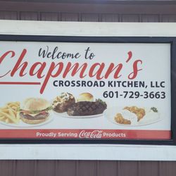 Chapman's Crossroad Kitchen - Sign at front