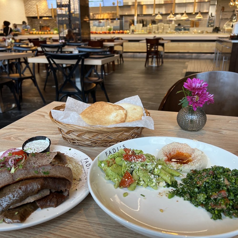Fadi's - Gyro meat, hummus, taboulhi - Mediterranean Near Me - Houston, Texas