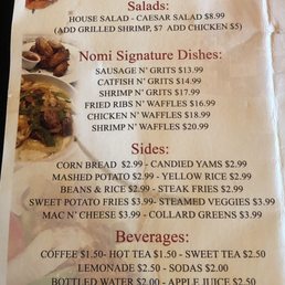 Menu Menu