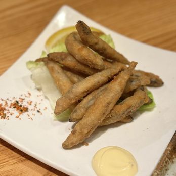 Teppanyaki Kyoto - Kibinago-Karaage - deep-fried silver-stripe round herring - Japanese Near Me - Pittsburgh, Pennsylvania Teppanyaki Kyoto - Kibinago-Karaage - deep-fried silver-stripe round herring - Japanese Near Me - Pittsburgh, Pennsylvania
