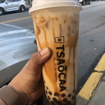 Tsaocaa - Brown Sugar Milk Black Tea - Bubble Tea Near Me - Pittsburgh, Pennsylvania
