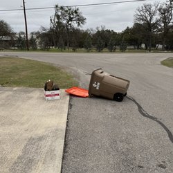 Hill Country Waste Solutions - After the new, cheaper, and "improved" trash pick up service due to in ability to hire qualified workers.