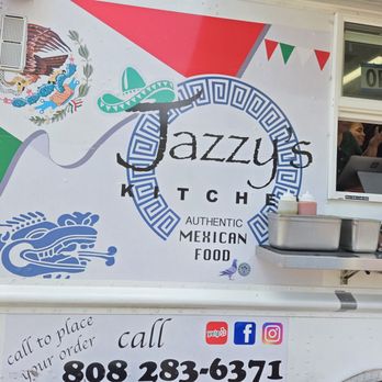 Jazzy's Kitchen - Sign - Food Trucks Near Me - Kihei, Hawaii Jazzy's Kitchen - Sign - Food Trucks Near Me - Kihei, Hawaii