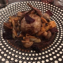 Dis moi où - Caille farcie au foie gras