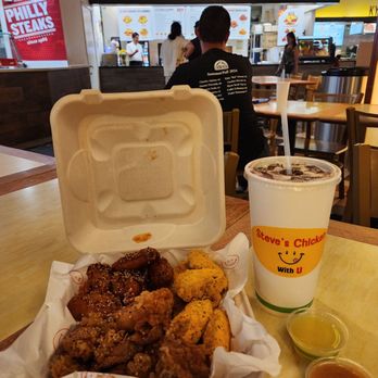 Steve's Chicken - Three Flavors Combination Chicken Wings (Seasoned Mild Chicken Wings + Garlic Shoyu chicken Wings + Snow Cheese Powder Chicken Wings) - Chicken Wings Near Me - Aiea, Hawaii Steve's Chicken - Three Flavors Combination Chicken Wings (Seasoned Mild Chicken Wings + Garlic Shoyu chicken Wings + Snow Cheese Powder Chicken Wings) - Chicken Wings Near Me - Aiea, Hawaii