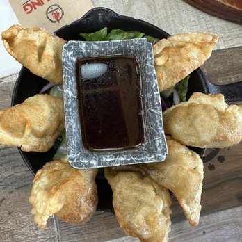 Sizzling Lunch - Appetizer potstickers - Steakhouses Near Me - Cupertino, California Sizzling Lunch - Appetizer potstickers - Steakhouses Near Me - Cupertino, California