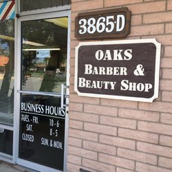 Oaks Barber & Beauty Shop - Store front view