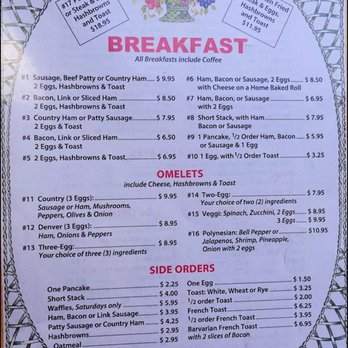 Country Hearth - The breakfast menu covers all bases and includes something for every taste, including vegetarians. - Bakeries Near Me - Cedarville, California Country Hearth - The breakfast menu covers all bases and includes something for every taste, including vegetarians. - Bakeries Near Me - Cedarville, California