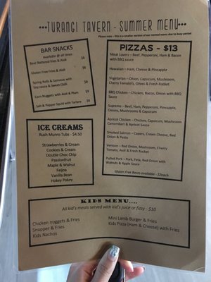 Menu photo 1 Turangi Tavern Turangi, WKO