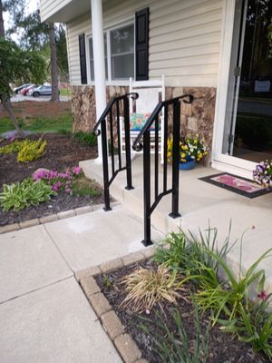 Indoor & Outdoor Railings - Enhance safety and style throughout your home or business with our custom indoor and outdoor railings. We design, fabricate, and install railings in a wide range of materials—like wrought iron, stainless steel, glass, wood, or aluminum—to complement any aesthetic and ensure code compliance. Whether you need stair, balcony, deck, or porch railings, our skilled team crafts durable, elegant solutions that blend seamless function with eye-catching design. Trust us for quality workmanship and railings built to last. Indoor & Outdoor Railings - Enhance safety and style throughout your home or business with our custom indoor and outdoor railings. We design, fabricate, and install railings in a wide range of materials—like wrought iron, stainless steel, glass, wood, or aluminum—to complement any aesthetic and ensure code compliance. Whether you need stair, balcony, deck, or porch railings, our skilled team crafts durable, elegant solutions that blend seamless function with eye-catching design. Trust us for quality workmanship and railings built to last.