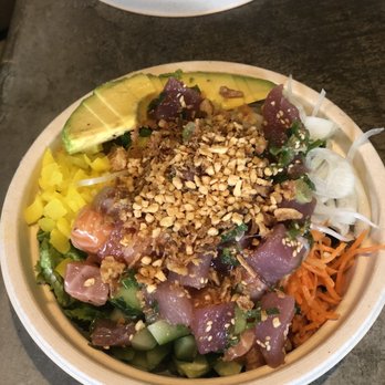 Up Roll Cafe - Honolulu - Ahi and salmon with Extra scoop - Sushi Bars Near Me - Honolulu, Hawaii Up Roll Cafe - Honolulu - Ahi and salmon with Extra scoop - Sushi Bars Near Me - Honolulu, Hawaii