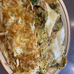 Liberty Family Restaurant - Vegetarian omelet