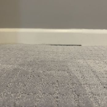 Empire Today - Large groove where baseboard doesn't meet carpet - Carpet Installation Near Me