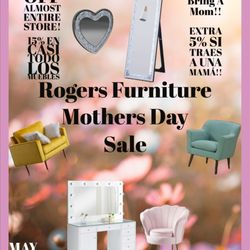 Mothers Day Sale 15% OFF + Extra 5% if you are or bring a Mom