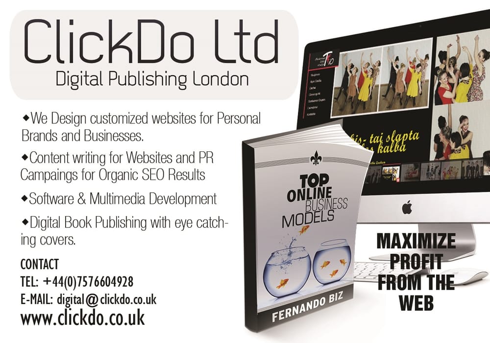 CLICKDO LTD - Updated April 2024 - 7 Rossetti Road, London, United ...