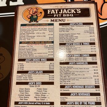 Fat Jack's Pit BBQ - Menu - Barbeque Near Me - Kannapolis, North Carolina Fat Jack's Pit BBQ - Menu - Barbeque Near Me - Kannapolis, North Carolina