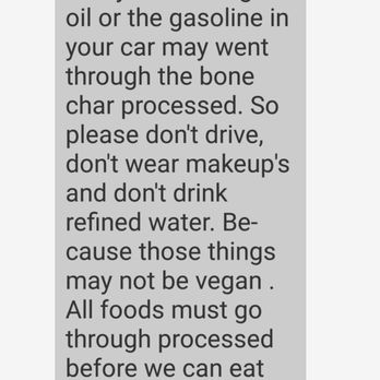 Go Vegan - Screenshot of the AGGRESSIVE and RETALIATORY message the owner PM'd me as payback for my candid restaurant review. Wow. - Vegan Near Me - Antioch, California Go Vegan - Screenshot of the AGGRESSIVE and RETALIATORY message the owner PM'd me as payback for my candid restaurant review. Wow. - Vegan Near Me - Antioch, California