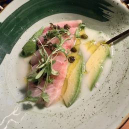 Hamachi crudo Hamachi crudo