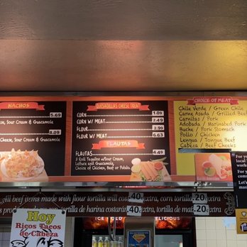 Super Taqueria - Menu - Nachos, Quesadillas, Flautas, Meat Choices - Jan 2022 - Mexican Near Me - Watsonville, California Super Taqueria - Menu - Nachos, Quesadillas, Flautas, Meat Choices - Jan 2022 - Mexican Near Me - Watsonville, California