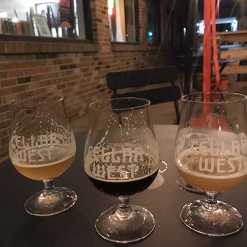 Cellar West Brewery - Love the glasses! - Beer Bar Near Me - Lafayette, Colorado Cellar West Brewery - Love the glasses! - Beer Bar Near Me - Lafayette, Colorado