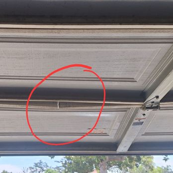 Next Level Garage Doors & Gates - Crack before fixing. - Fences & Gates Near Me Next Level Garage Doors & Gates - Crack before fixing. - Fences & Gates Near Me