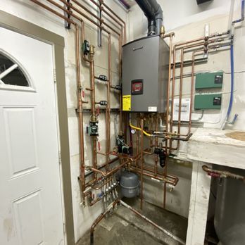 Dynasty Heating and Cooling - 95% efficient Lochinvar Noble combination boiler - Heating & Air Conditioning/HVAC Near Me - Wasilla, Alaska