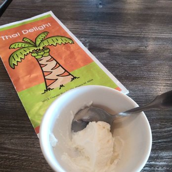 Thai Delight - Freshly made coconut/pineapple ice cream. Refreshing. - Thai Near Me - Phoenix, Arizona Thai Delight - Freshly made coconut/pineapple ice cream. Refreshing. - Thai Near Me - Phoenix, Arizona