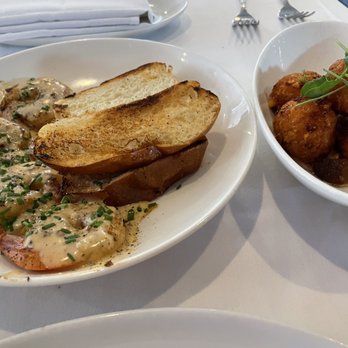 Mac's Chophouse - Blackened Shrimp In Beer Butter and Crispy Homemade Pimento Cheese Fritters - Venues & Event Spaces Near Me - Marietta, Georgia Mac's Chophouse - Blackened Shrimp In Beer Butter and Crispy Homemade Pimento Cheese Fritters - Venues & Event Spaces Near Me - Marietta, Georgia