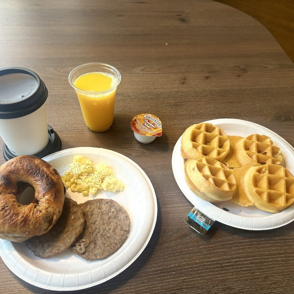 Breakfast was "meh"! The Marriott property that I have found to have an OUTSTANDING breakfast is the Element!! Breakfast was "meh"! The Marriott property that I have found to have an OUTSTANDING breakfast is the Element!!