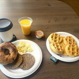 Breakfast was "meh"! The Marriott property that I have found to have an OUTSTANDING breakfast is the Element!!