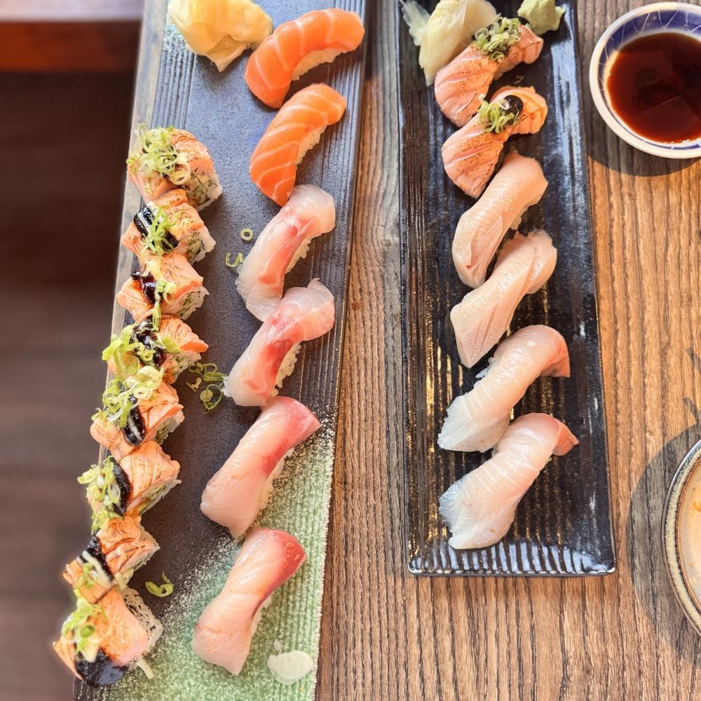 Ebi Sushi Bar - 12pc Sushi Combo + nigiri (not included in combo) - Sushi Bars Near Me - Somerville, Massachusetts Ebi Sushi Bar - 12pc Sushi Combo + nigiri (not included in combo) - Sushi Bars Near Me - Somerville, Massachusetts