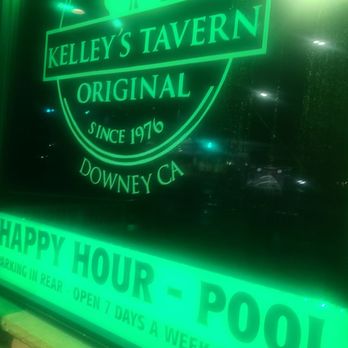Kelley's Tavern - a neon sign for a happy hour pool - Irish Pub Near Me - Downey, California Kelley's Tavern - a neon sign for a happy hour pool - Irish Pub Near Me - Downey, California