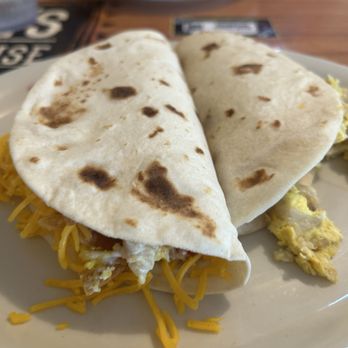 Pete's Tako House - Potato and Egg Taco  and Migas Taco - Breakfast & Brunch Near Me - San Antonio, Texas