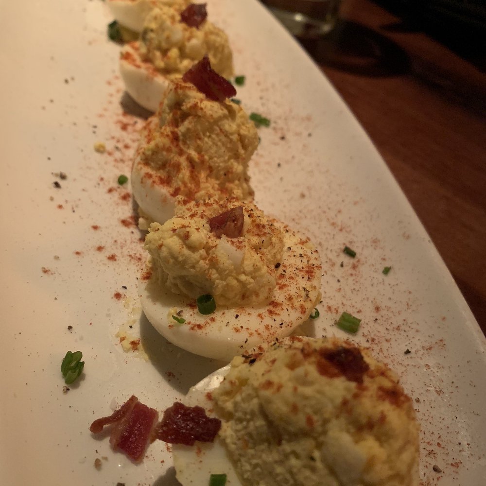 Stoney River - Deviled eggs; yum - Steakhouses Near Me - Roswell, Georgia Stoney River - Deviled eggs; yum - Steakhouses Near Me - Roswell, Georgia