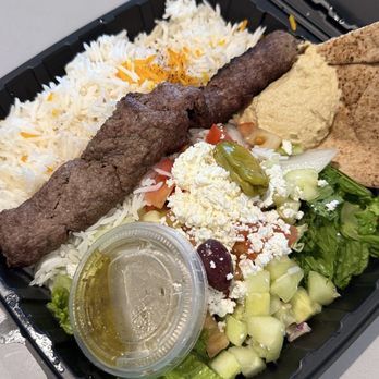 Rice Mediterranean Kitchen - Sirloin Kubideh Skewer - Mediterranean Near Me - Miami, Florida