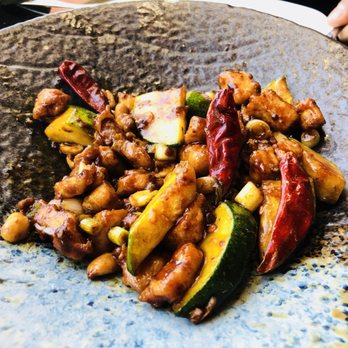 Grace's Mandarin - Chicken Tagarashi (Chili peppercorn, zucchini, roasted peanut) - Asian Fusion Near Me - Oxon Hill, Maryland Grace's Mandarin - Chicken Tagarashi (Chili peppercorn, zucchini, roasted peanut) - Asian Fusion Near Me - Oxon Hill, Maryland