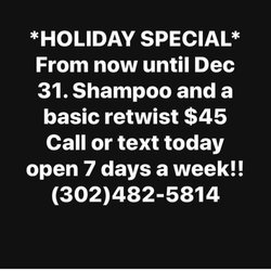 Teresa's Locs - .....until 12/31/2017