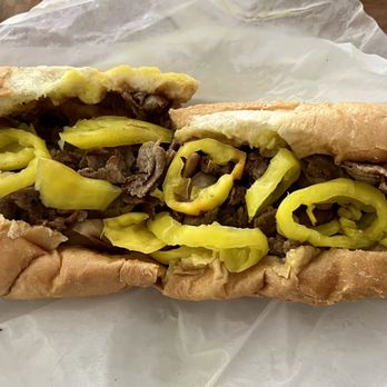 Kappy's Subs - Philly Cheesesteak minus bell peppers - Burgers Near Me - Maitland, Florida Kappy's Subs - Philly Cheesesteak minus bell peppers - Burgers Near Me - Maitland, Florida