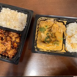 Generals Chicken & Panang Curry