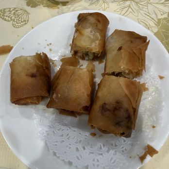 Ming Yuan Restaurant - Veggie egg Spring Rolls (3) - Dim Sum Near Me - Daly City, California Ming Yuan Restaurant - Veggie egg Spring Rolls (3) - Dim Sum Near Me - Daly City, California