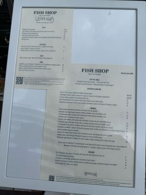Menu photo 6 Fish Shop Washington, DC, DC