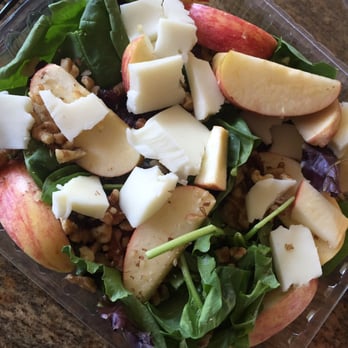 Chop'd - Ok so the salads go by weight, look at the huge chunks of apple in here! - Salad Near Me - La Mirada, California