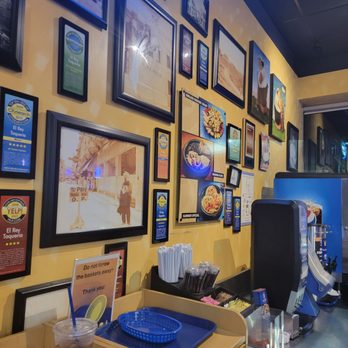 El Rey Taqueria - Awards and drink station. - Cuban Near Me - Houston, Texas